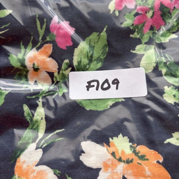 Old Navy Linen Floral Cami Jumpsuit NWT Boho Coastal Navy Floral Size 2X F109 - Picture 14 of 14